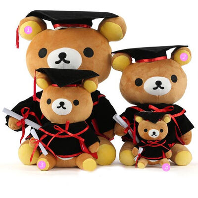눈금 축하 30cm를 위한 Graduation Plush 닥터 장난감 곰