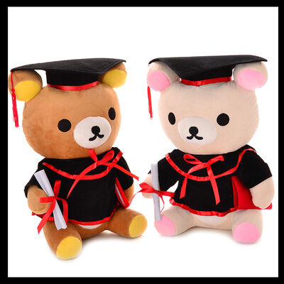 눈금 축하 30cm를 위한 Graduation Plush 닥터 장난감 곰