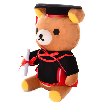 눈금 축하 30cm를 위한 Graduation Plush 닥터 장난감 곰