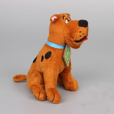 8inch 본래 브라운 만화 견면 벨벳 장난감 Scooby Doo 착석 자세 박제 동물