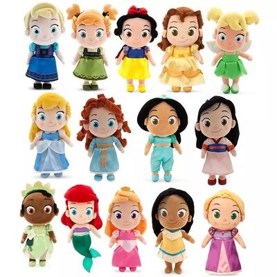 수집을 위한 디즈니 귀여운 공주에게 12 인치를 모양 짓 Family Stuffed Plush Toys