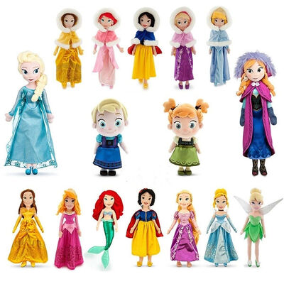 dolls Cartoon Stuffed Plush 20 인치 본래 디즈니 공주 장난감