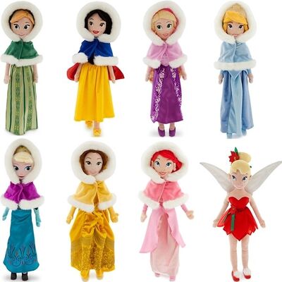 dolls Cartoon Stuffed Plush 20 인치 본래 디즈니 공주 장난감