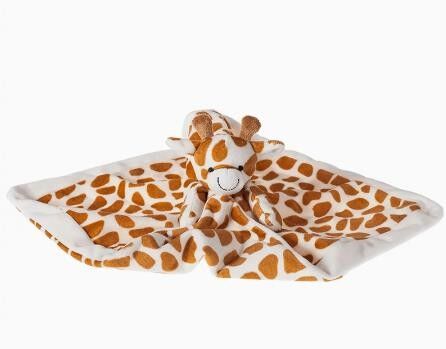 Baby comfort Towel with Plush Animal Head soft toy 33*33cm
