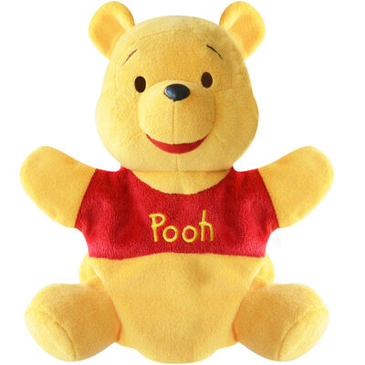 Winnie Pooh Tigger 스티치 Eyore 견면 벨벳 손가락 괴뢰 황색 분홍색 파랑