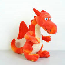Dino 용 동물성 선전용 견면 벨벳은 20cm 개인화한 박제 동물을 가지고 놀