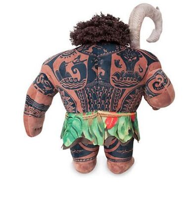 디즈니 본래 견면 벨벳은 Moana 마우이 중간 아름다움 연약한 장난감 인형을 가지고 놀