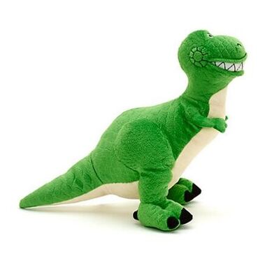 본래 디즈니 Rex 공룡 콩 작은 만화 디즈니 연약한 장난감 20cm