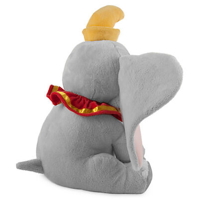 디즈니 회색 본래 견면 벨벳은 아기를 위한 Dumbo 박제 동물을 가지고 놀