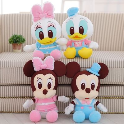 거품 입자 물자/Nanoparticles 디즈니 연약한 장난감을 가진 10 인치 새로운 디즈니 Mickey 및 Minnie