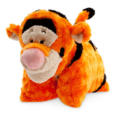 침구를 위한 견면 벨벳 Tigger 머리를 가진 주황색 사랑스러운 디즈니 Tigger 베개 견면 벨벳 방석 그리고 베개