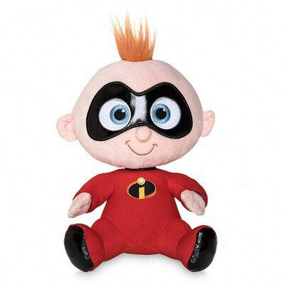 돌진과 잭 견면 벨벳 Incredibles는 2마리의 견면 벨벳 아기 동물/만화 장난감을 채웠습니다