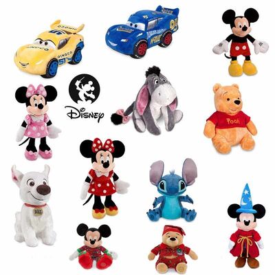 재미있은 디즈니 본래 견면 벨벳 연약한 장난감 경주용 차 및 Mickey Minnie