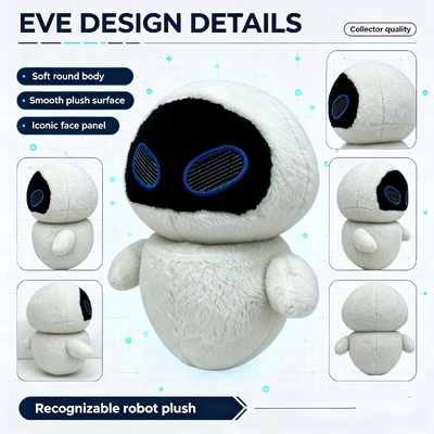 귀여운 디즈니 픽사 플러시 WALL-E EVE 봉제 인형