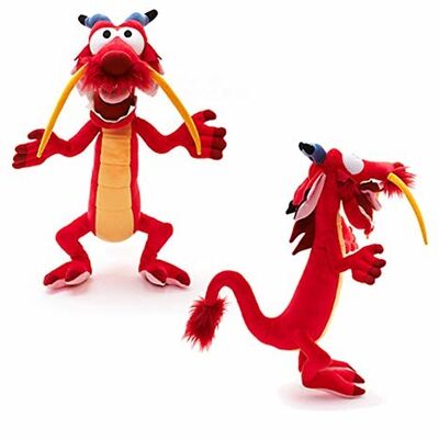 디즈니 새로운 본래 Mushu 만화 연약한 장난감 견면 벨벳은 30cm를 가지고 놀