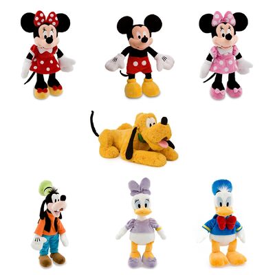 본래 디즈니 고전적인 Mickey 가족 견면 벨벳은 22cm를 가지고 놀