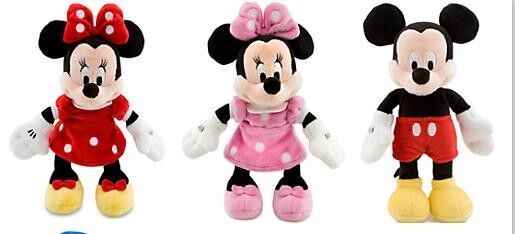 본래 디즈니 고전적인 Mickey 가족 견면 벨벳은 22cm를 가지고 놀