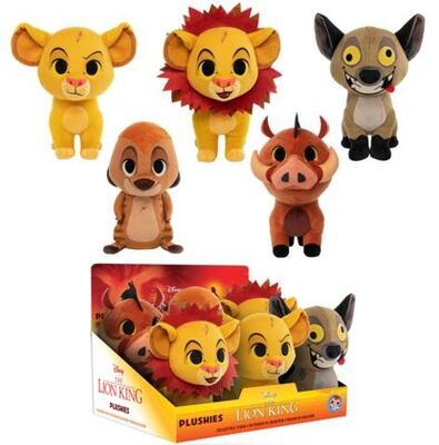 디즈니 Plushies Timon 사자 임금 및 Pumbaa 견면 벨벳 장난감