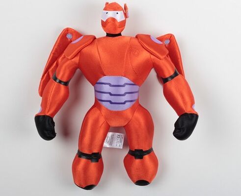 아이들 만화 견면 벨벳은 큰 영웅 6 Baymax 기계화 액션 인형을 가지고 놀