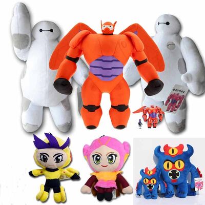 큰 영웅 6 Baymax 만화 견면 벨벳 장난감