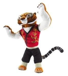 승진 선물을 위한 사랑스러운 Kungfu 판다 Tigress 만화 박제 동물