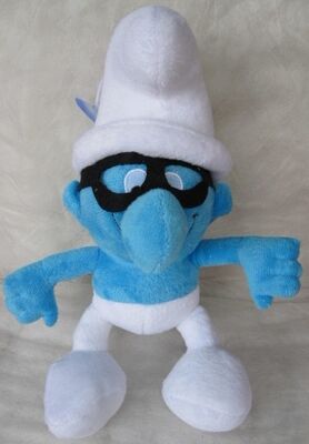 Vending 기중기 기계를 위한 귀여운 Smurf 박제 동물 만화 견면 벨벳 장난감
