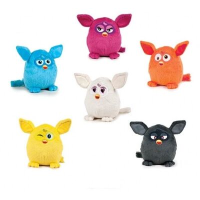 아기, 폴리에스테 물자에 있는 만화 견면 벨벳 장난감을 위한 Furby 박제 동물
