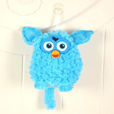 수집을 위한 플라스틱 눈을 가진 Furby 박제 동물 만화 견면 벨벳 장난감