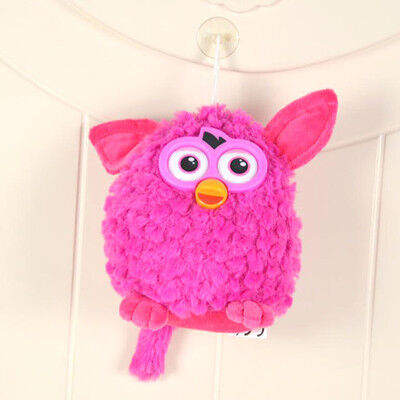 수집을 위한 플라스틱 눈을 가진 Furby 박제 동물 만화 견면 벨벳 장난감