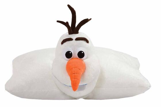 Olaf 개인화된 디즈니에 의하여 어는 방석 및 베개 백색에 있는 18 인치