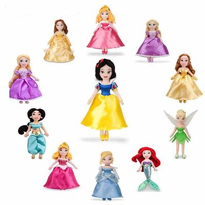 아이, 아이들을 위한 Dolls Cartoon Stuffed Toys 12 인치 디즈니 공주