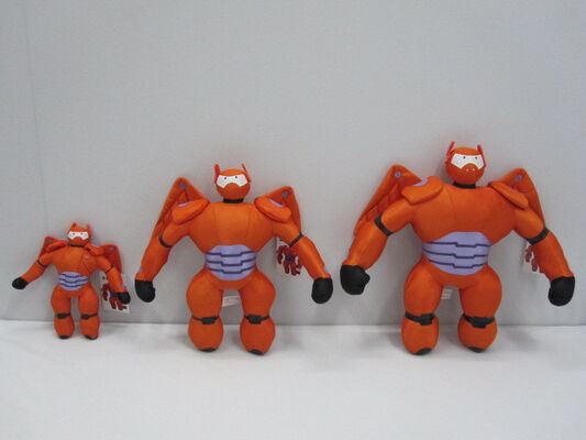 아이들 만화 견면 벨벳은 큰 영웅 6 Baymax 기계화 액션 인형을 가지고 놀