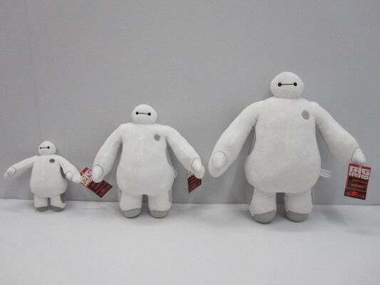 회전 손, 20cm 30cm 40cm 크기를 가진 큰 영웅 6 Baymax 견면 벨벳 장난감