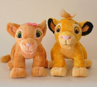 주황색 Simba Plush Toy 개인화된 박제 동물 사자 임금