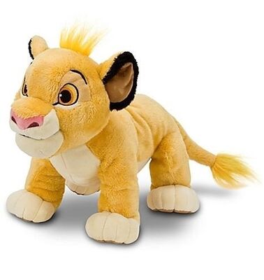 주황색 Simba Plush Toy 개인화된 박제 동물 사자 임금