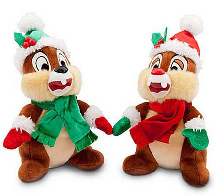 20cm 만화 디즈니 견면 벨벳은 Dale와 칩 Charistmas 박제 동물을 가지고 놀