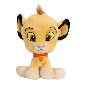 Simba Cartoon Stuffed Plush 노란 8inch 디즈니 큰 맨 위 사자 임금은 가지고 놀