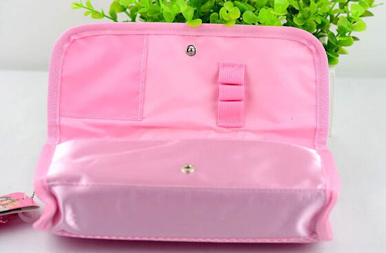승진 선물을 위한 지퍼를 가진 Plush Pencil Bag 분홍색 디즈니 자주색/공주