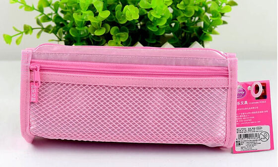 승진 선물을 위한 지퍼를 가진 Plush Pencil Bag 분홍색 디즈니 자주색/공주