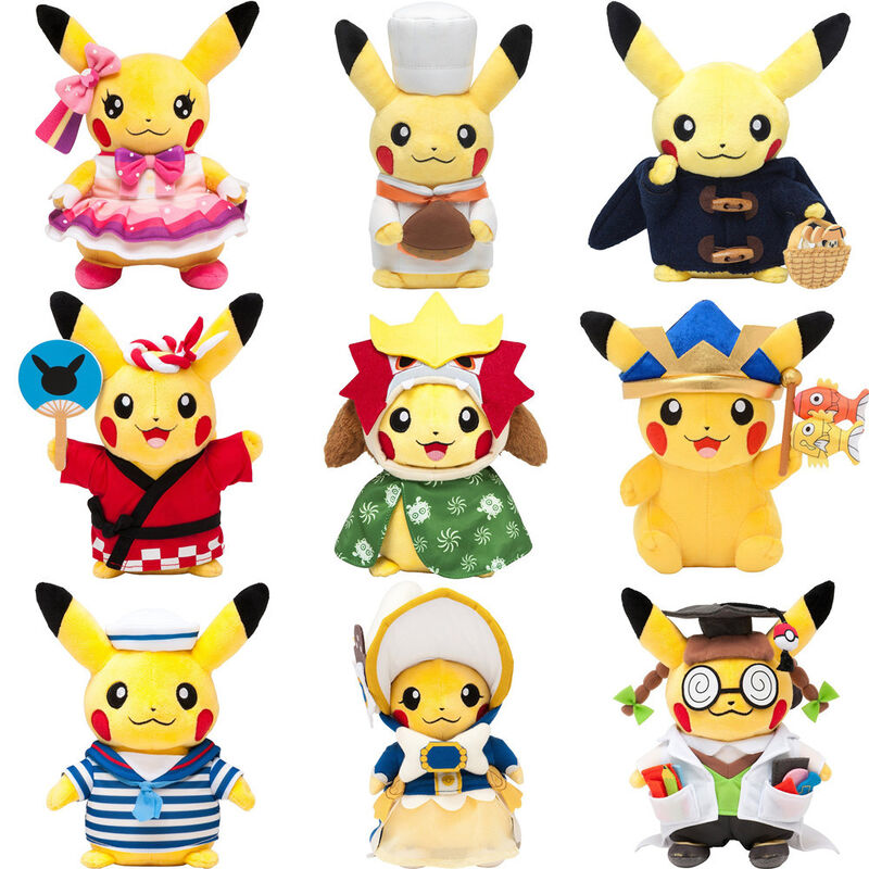 새로운 만화 인물 Pokemon는 기중기 판매 장난감 기계를 위한 견면 벨벳 장난감 8inch를 채웠습니다